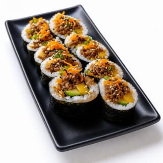 Traditional Spicy Bulgogi Gimbap